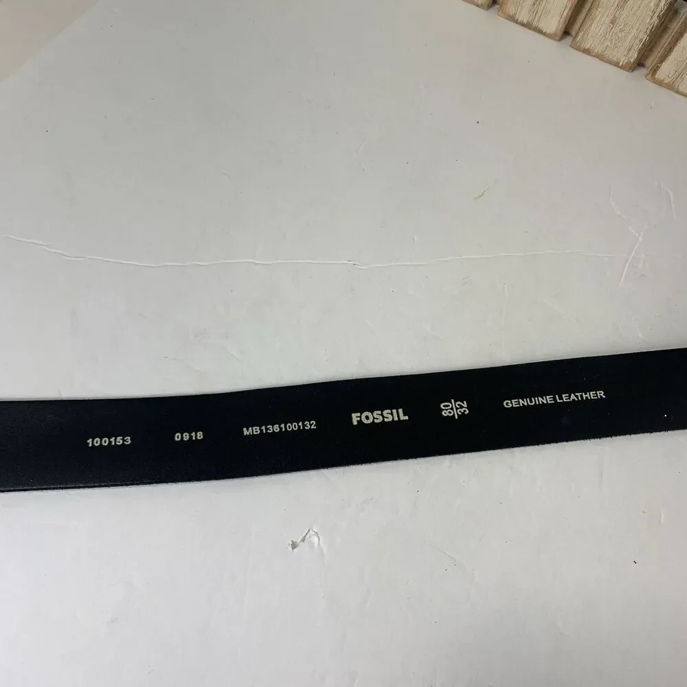 FOSSIL Belt Men's LEATHER 1.5